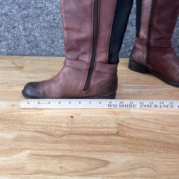 Vince Camuto Boots Womens 6.5M Brown Kristini Knee High Riding - Picture 11 of 11